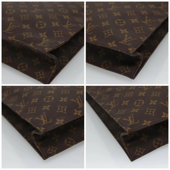 LOUIS VUITTON Monogram Sac Plat Hand Bag - Picture 16 of 16